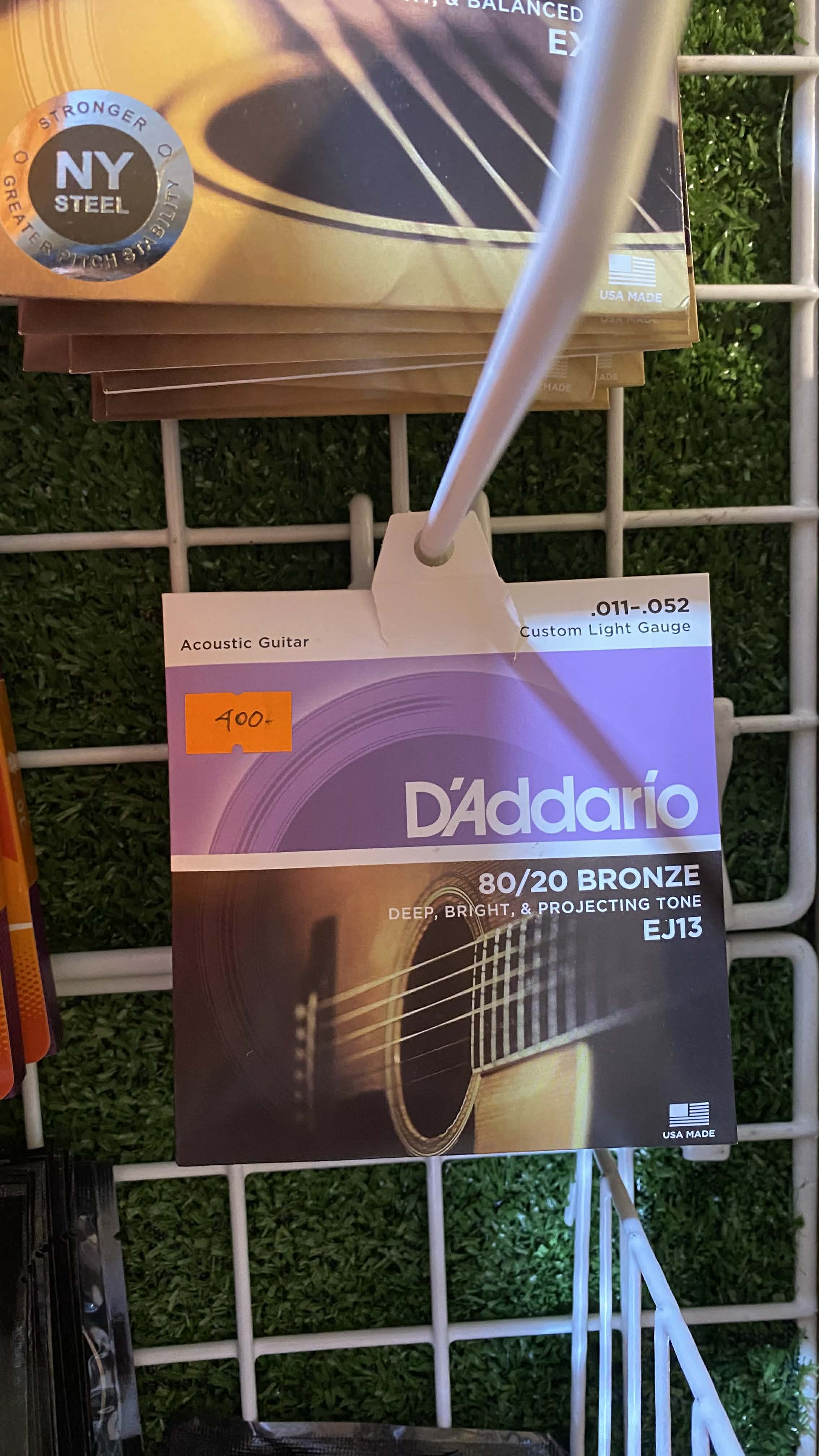 D'Addario EJ13 80/20 Bronze Acoustic Guitar Strings